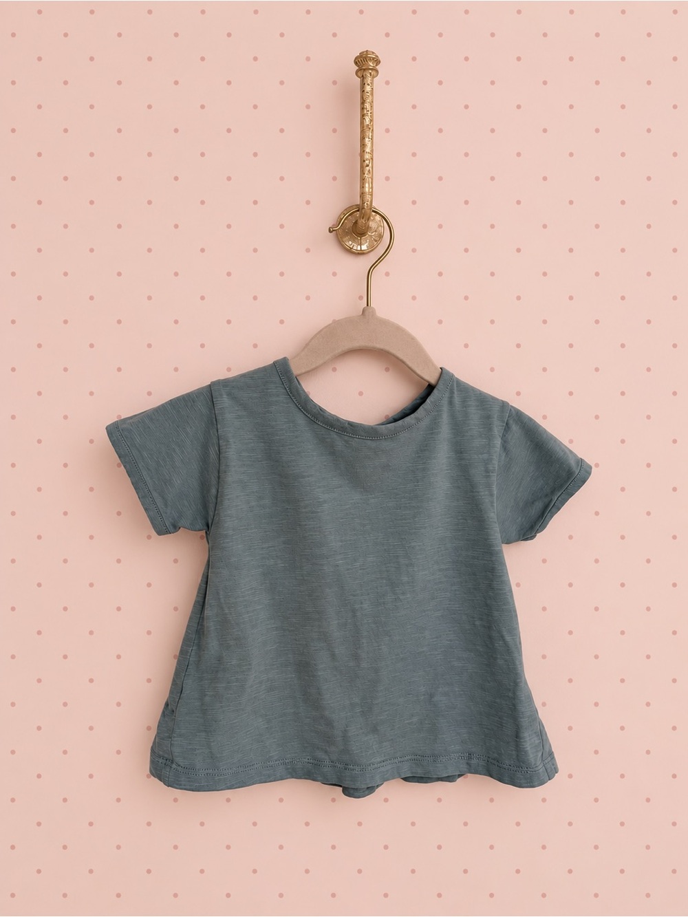 Zara Back Ruffle T-Shirt